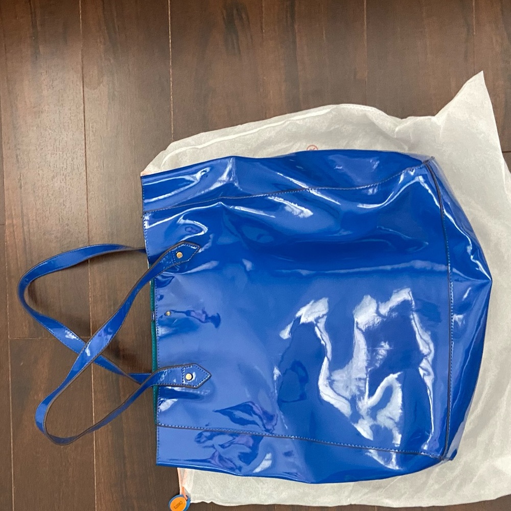 ELECTRIC BLUE TOTE